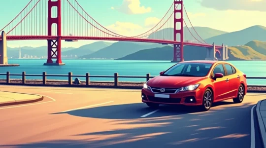 renting a car in San Francisco